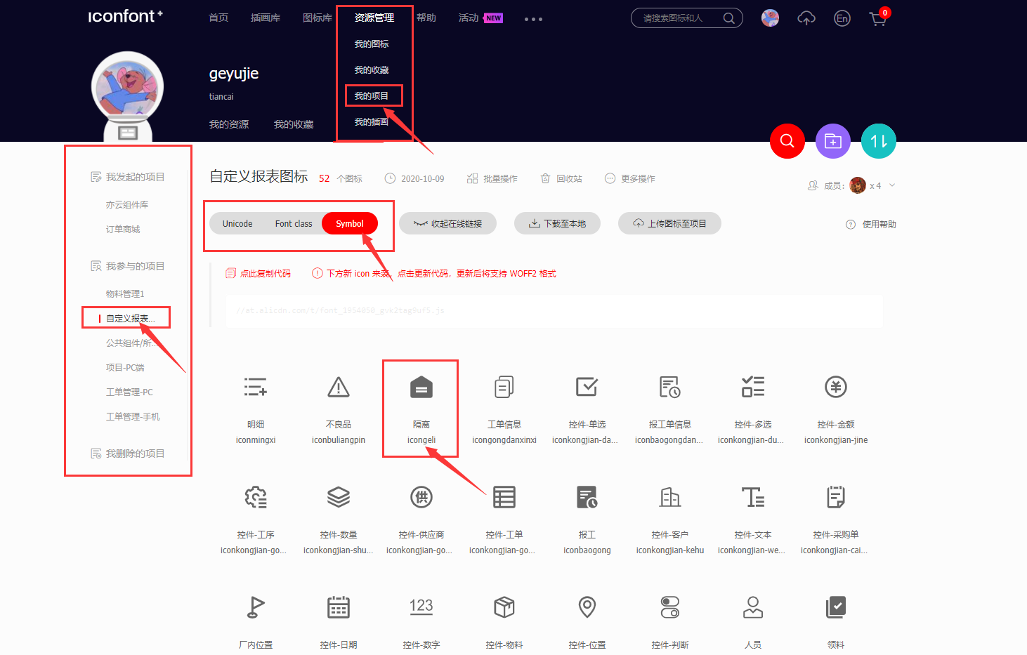 iconfont